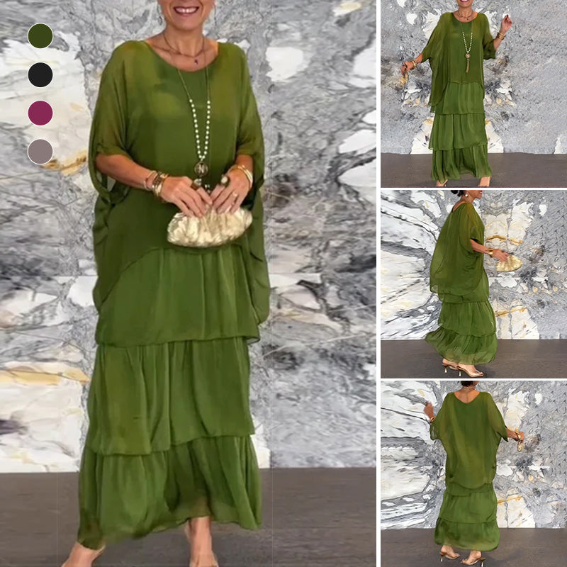 Jin Elegantes lockeres Kleid