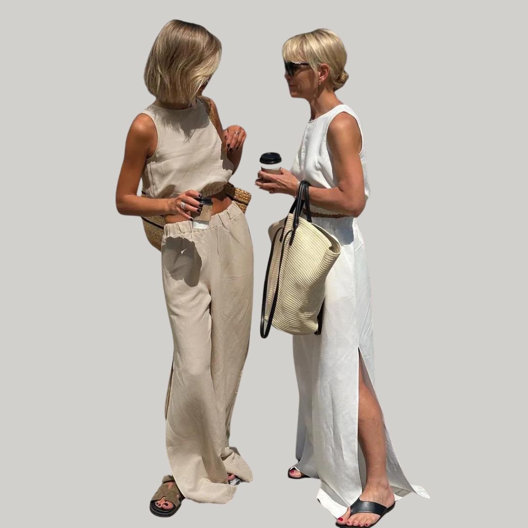 Eleganter ärmelloser Sommerstil für einen bequemen Look
