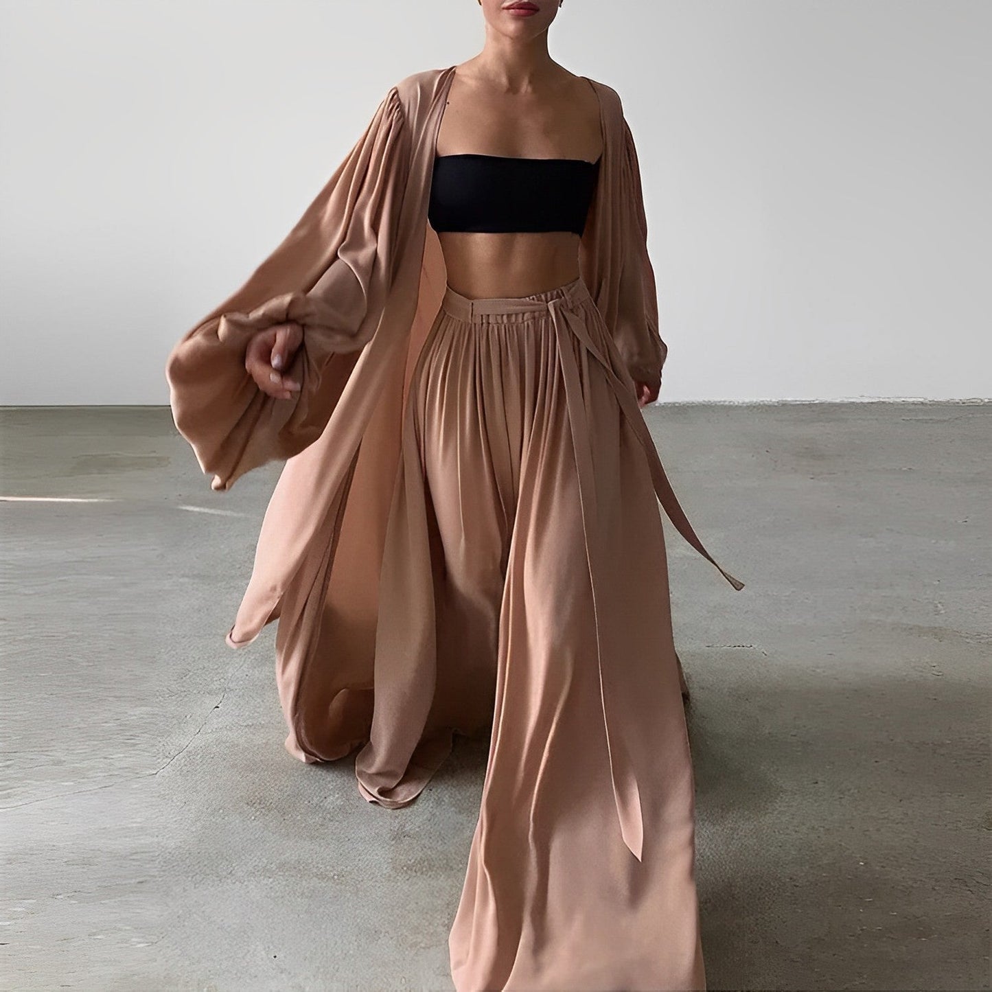 Elegantes und bequemes Set mit Weste und Hose
