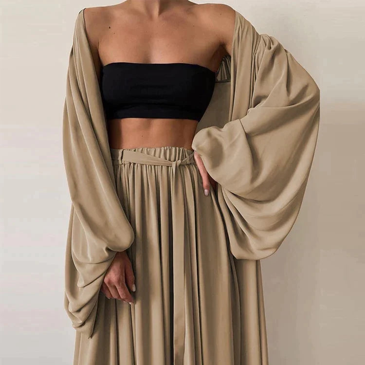 Elegantes und bequemes Set mit Weste und Hose