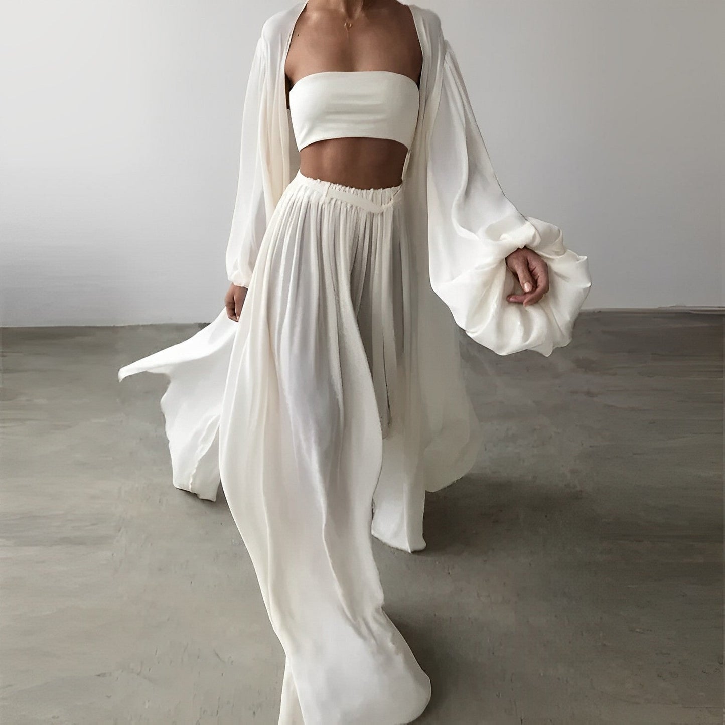 Elegantes und bequemes Set mit Weste und Hose