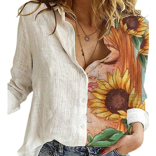 Sommerliche Blusen im Retro-Look für Frauen