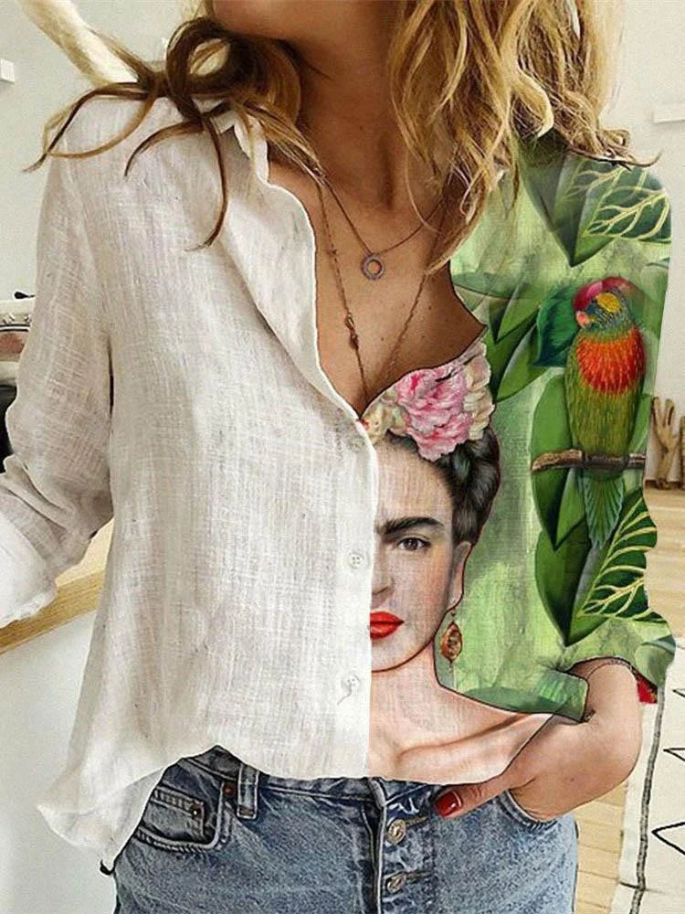Sommerliche Blusen im Retro-Look für Frauen