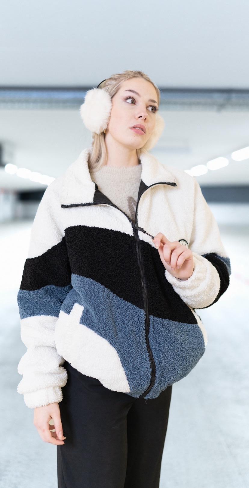 Männer - Jacke - Vintage Fleece - Übergröße - Winter