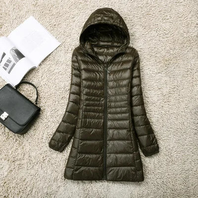 Damen - Jacke - Kapuzenpulli - Plus Size - Winter