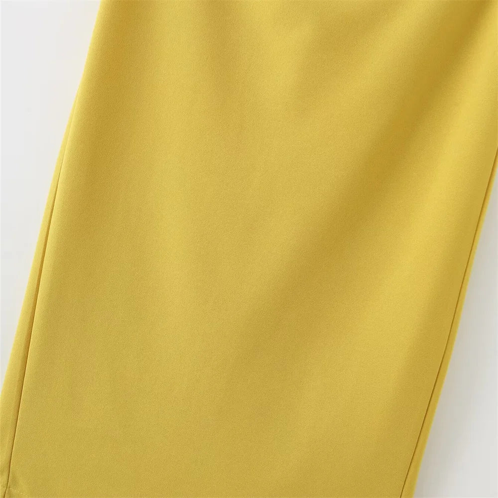 Damen-Kleid-Ärmellos-feste Farbe-Offener Rücken-Sommerabend