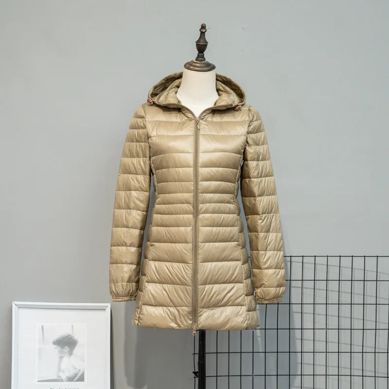 Damen - Jacke - Kapuzenpulli - Plus Size - Winter