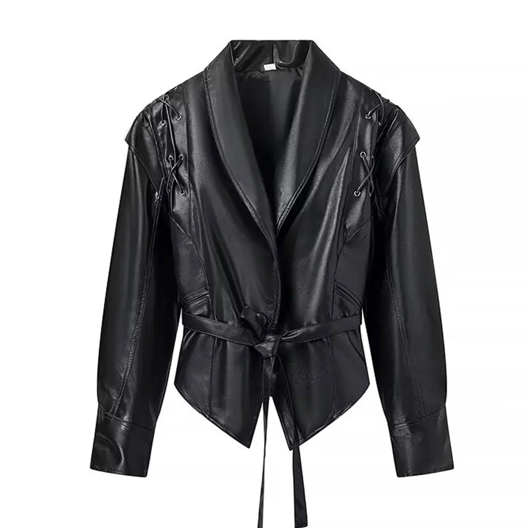 Frauen - Jacke - Leder - Vielseitig - Herbst