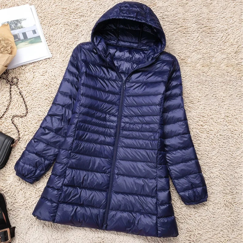 Damen - Jacke - Kapuzenpulli - Plus Size - Winter