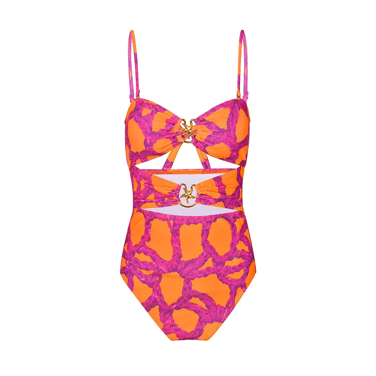 Damen- Bikini- ausgehöhlter Einteiler- Spandex- Sommer