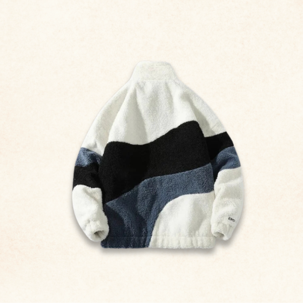 Männer - Jacke - Vintage Fleece - Übergröße - Winter