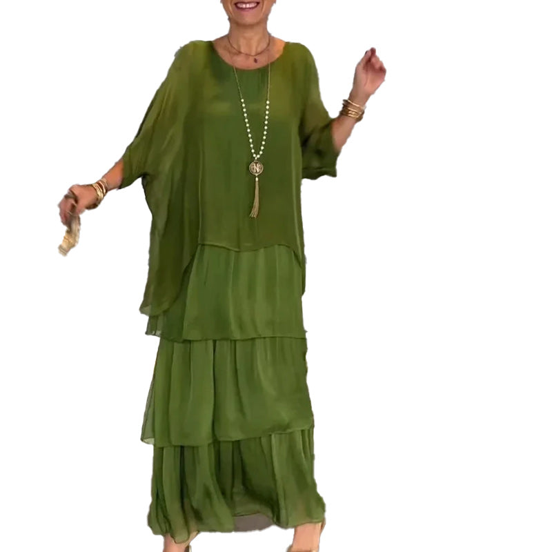 Jin Elegantes lockeres Kleid