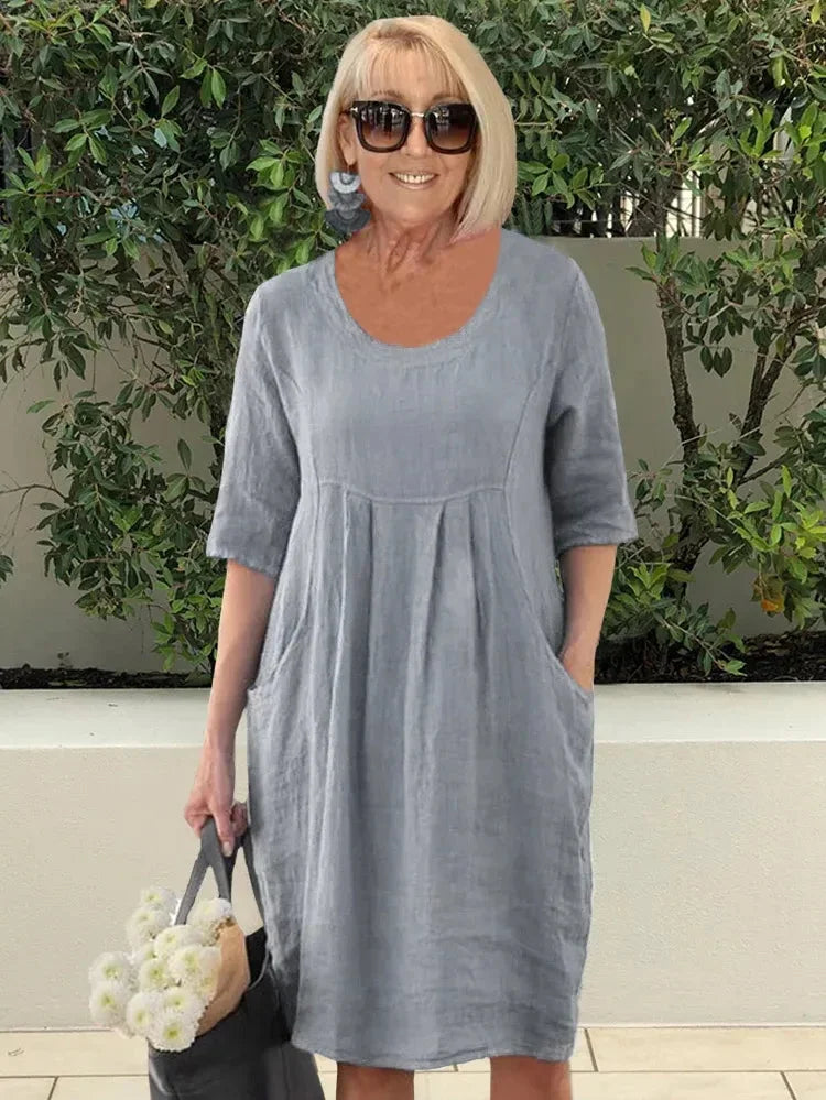 Kate Cotton Sommerkleid mit Taschen