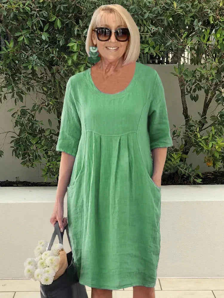 Kate Cotton Sommerkleid mit Taschen