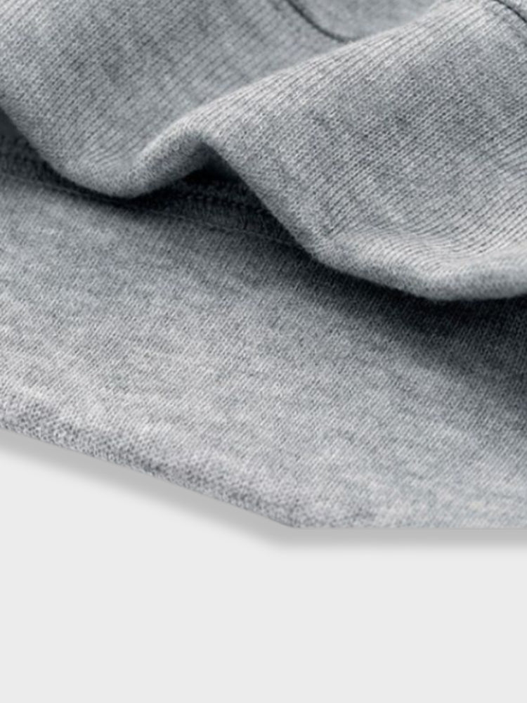 Männer - Sweatshirt - Halber Reißverschluss Design - Winter