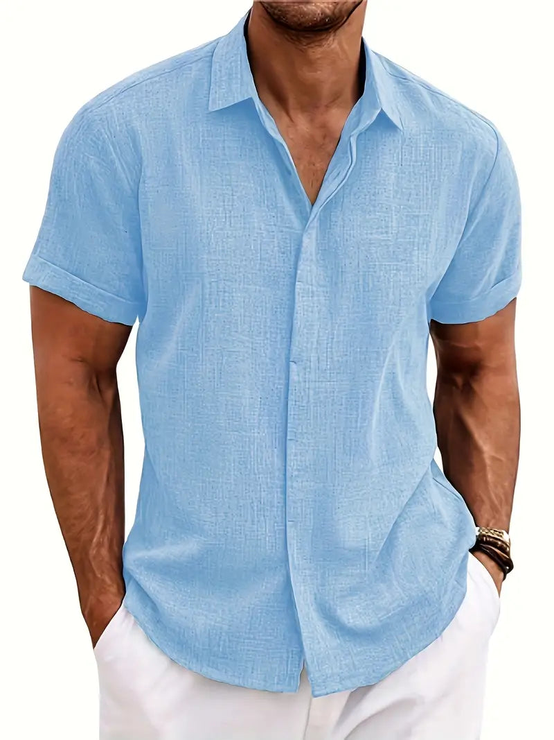 Atmungsaktives, modisches Hemd für Männer perfekt für den Sommer