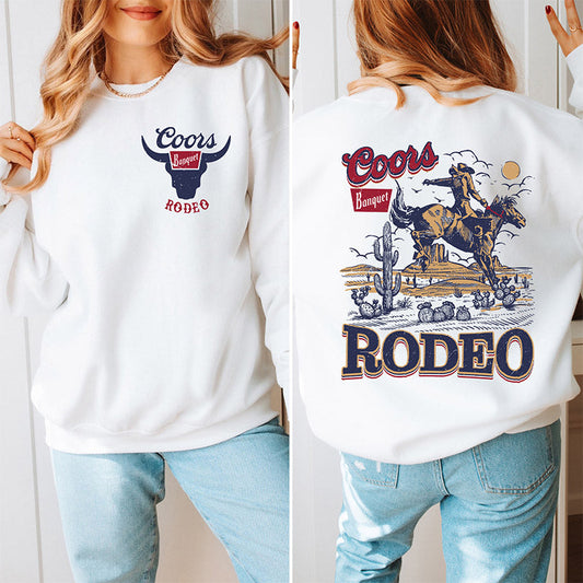 Erna bedrucktes Rodeo Sweatshirt