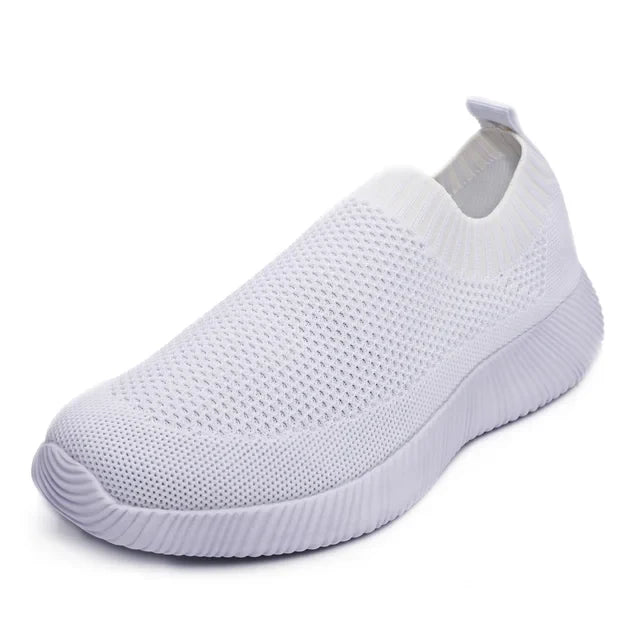 Damen- Schuhe- Slip on luftige Sportschuhe- Mesh- Sommer