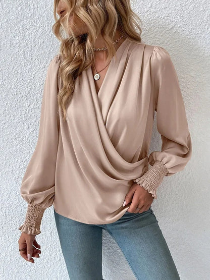 Nadine elegante schlichte Bluse