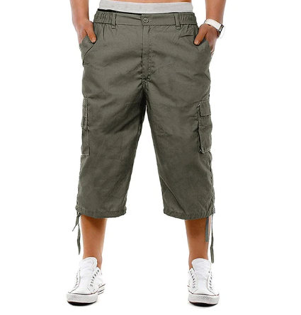 Shorts mit Klappentaschen und Kordelzug für Männer in Streetwear