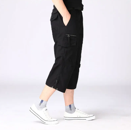 Dehnbare Shorts mit mehreren Taschen für Männer, die Funktionalität mit Komfort verbinden