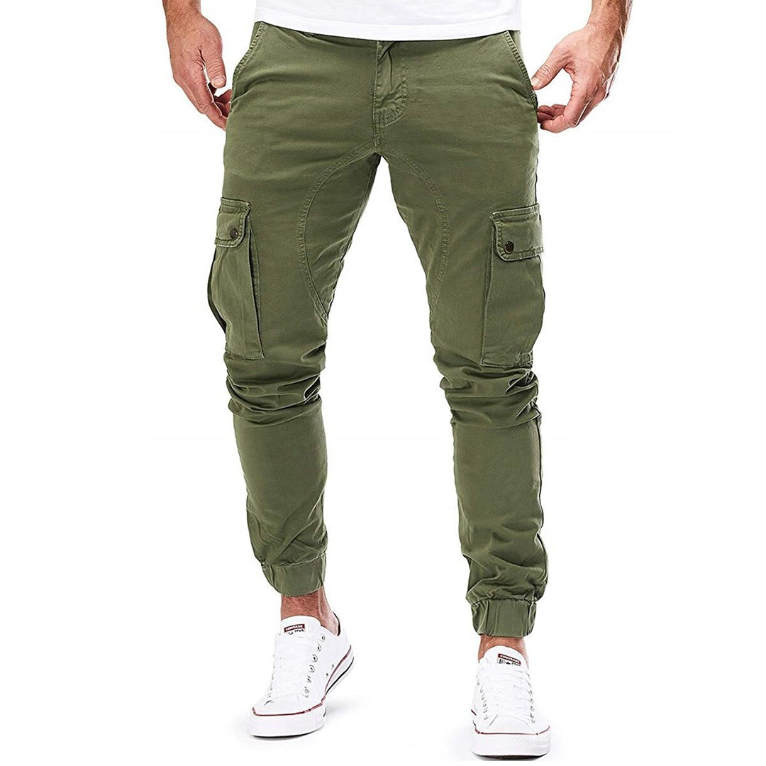 Cargohose mit mehreren Taschen und Kordelzug