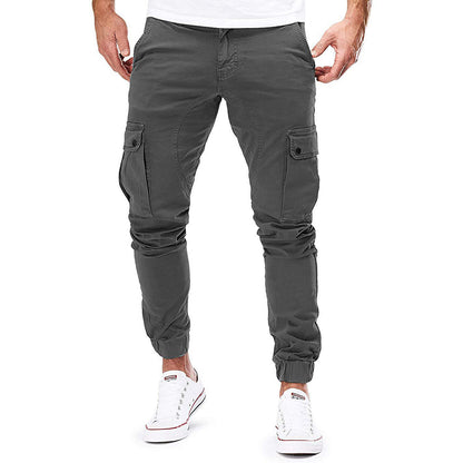 Cargohose mit mehreren Taschen und Kordelzug