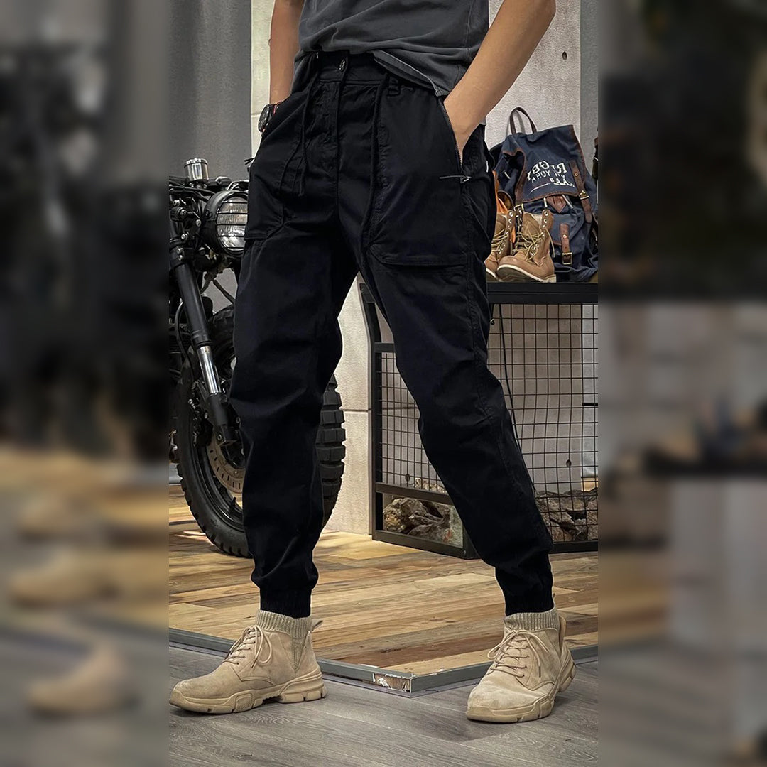 Slim Fit Cargo Hose mit dehnbarem Stoff