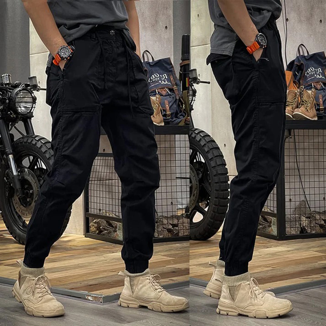 Slim Fit Cargo Hose mit dehnbarem Stoff