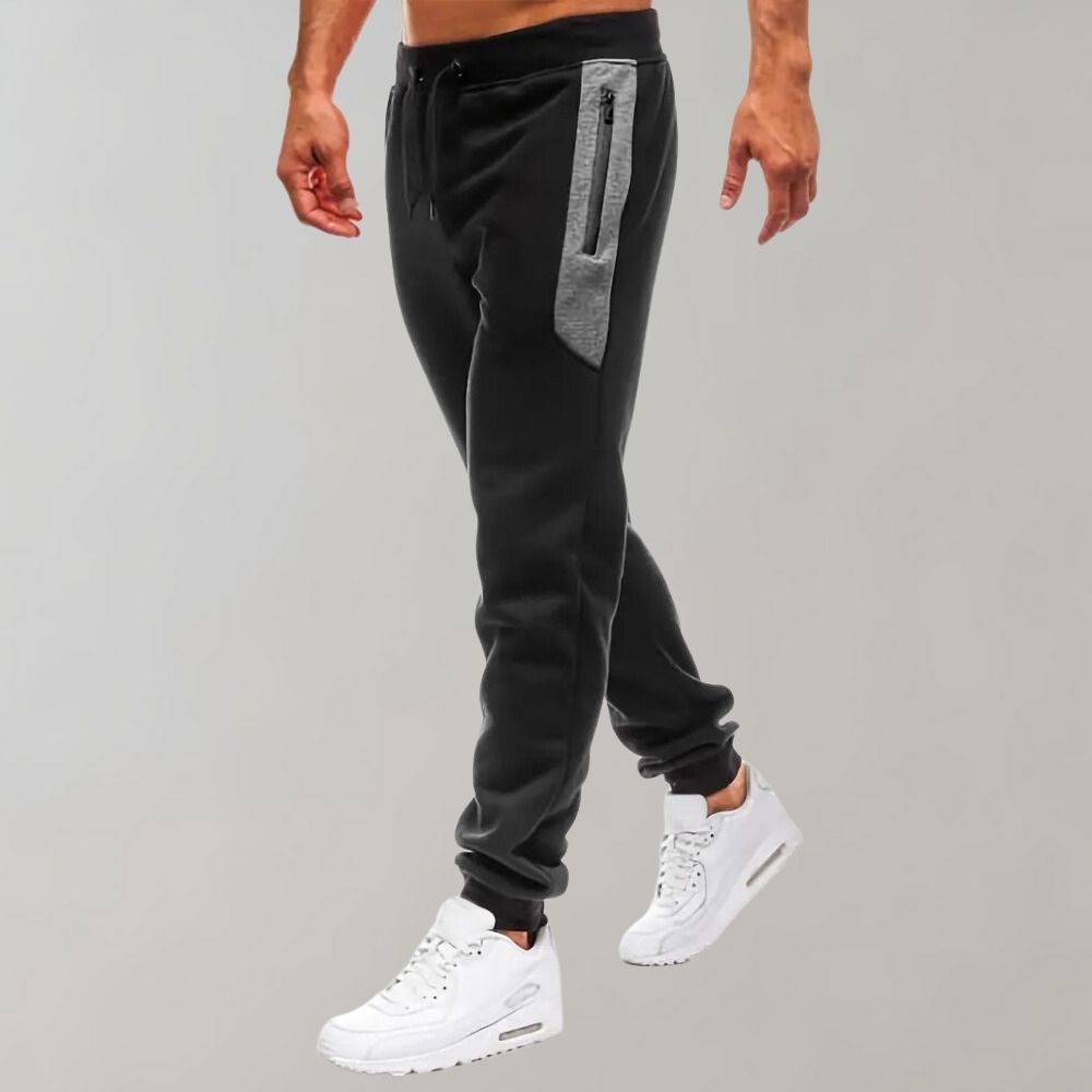 Stylische Jogger mit Reißverschlusstaschen