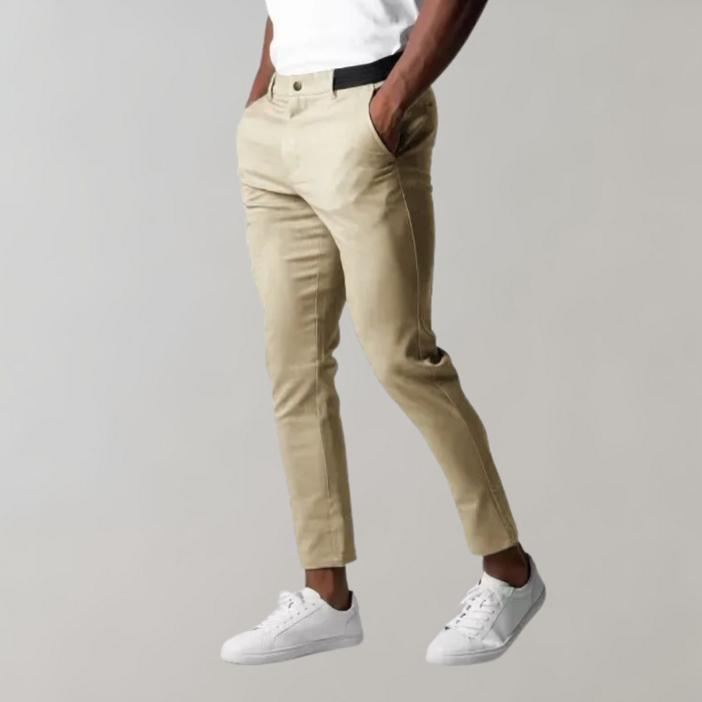 Gerade geschnittene Cosy Chino Hose