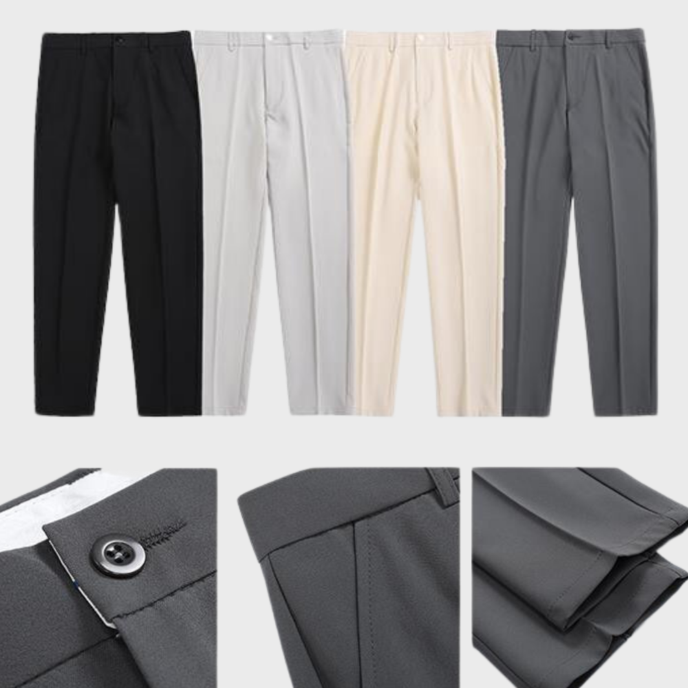 Stilvolle Chino-Hose mit geradem Schnitt