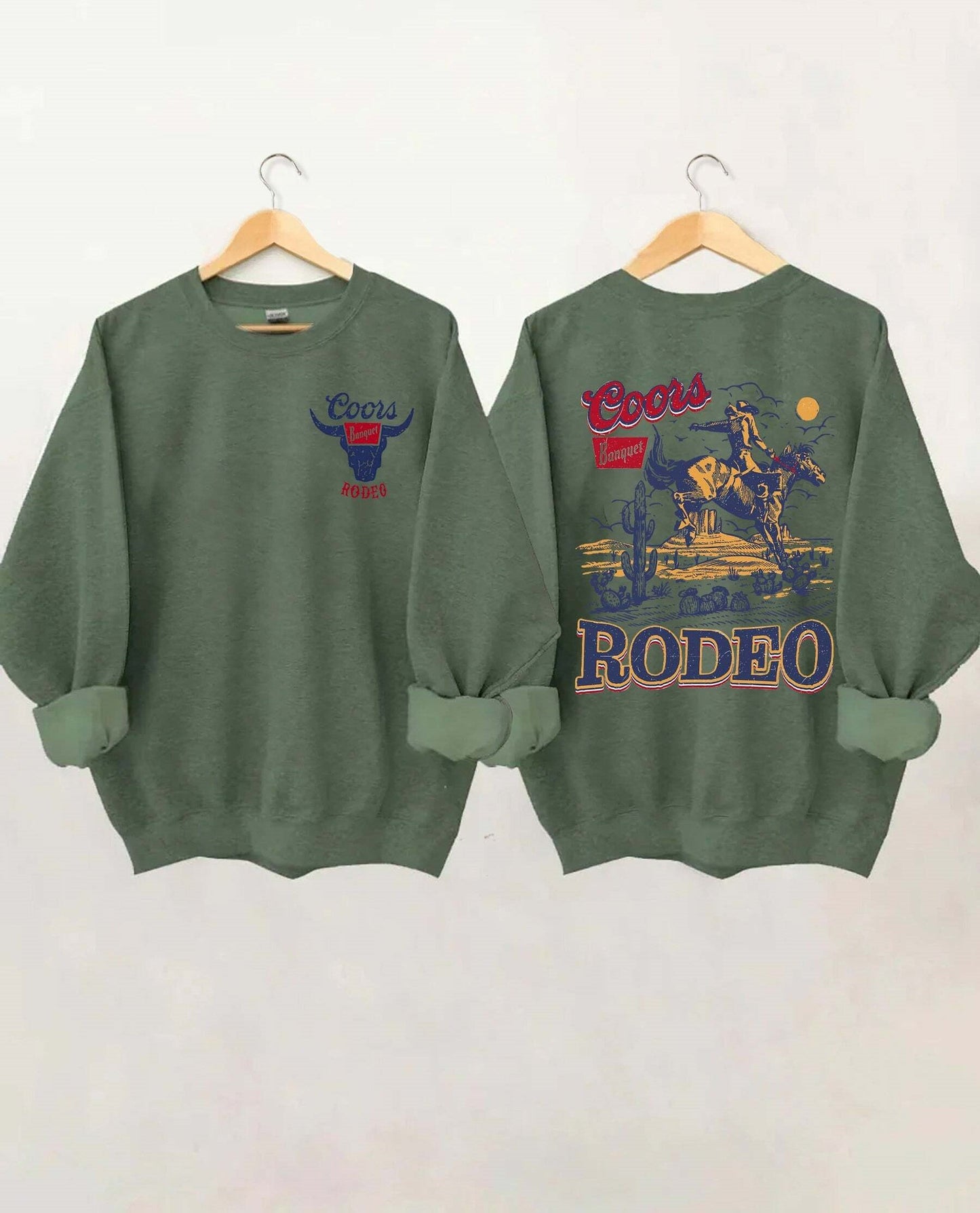 Erna bedrucktes Rodeo Sweatshirt