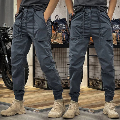 Slim Fit Cargo Hose mit dehnbarem Stoff