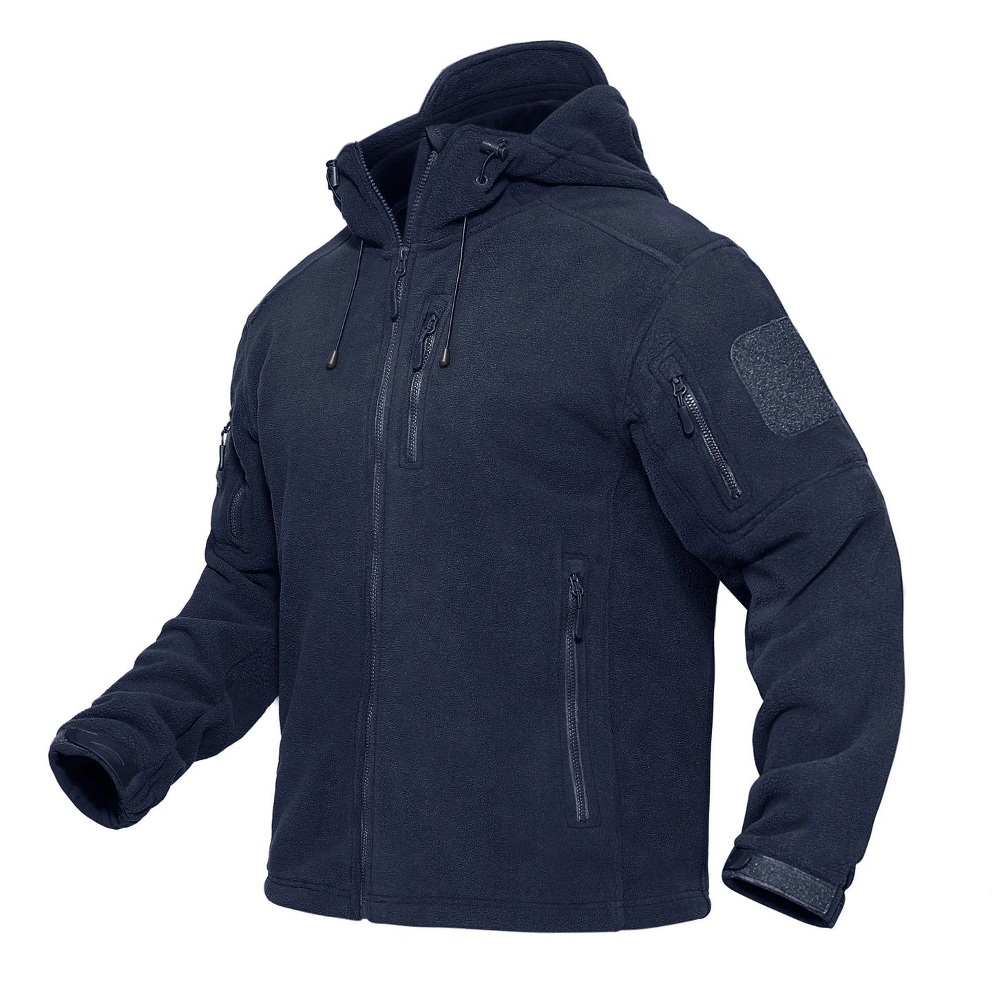 Männer - Jacke - Fleece mit Kapuze - Winddicht - Winter