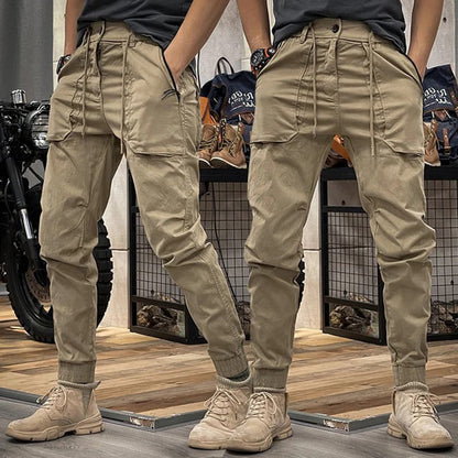 Slim Fit Cargo Hose mit dehnbarem Stoff