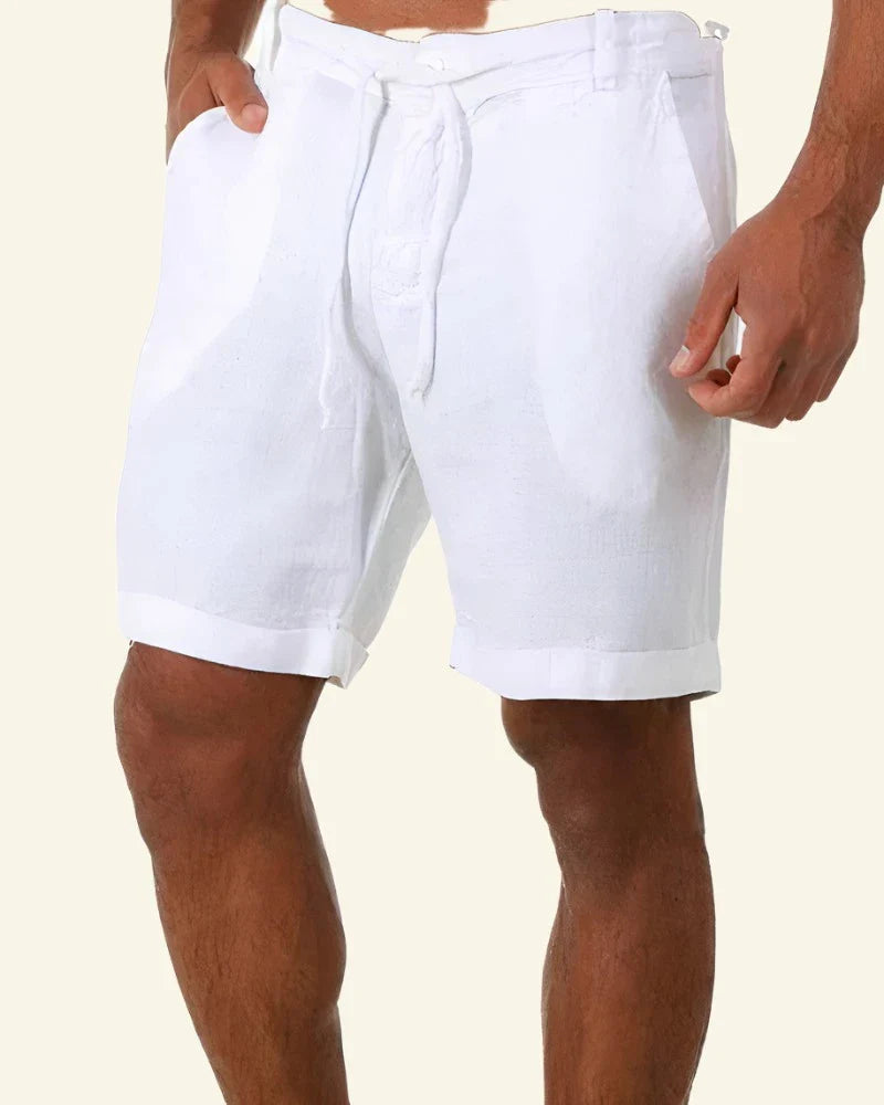 Linnen herenshorts - Ideaal voor zomeravonturen