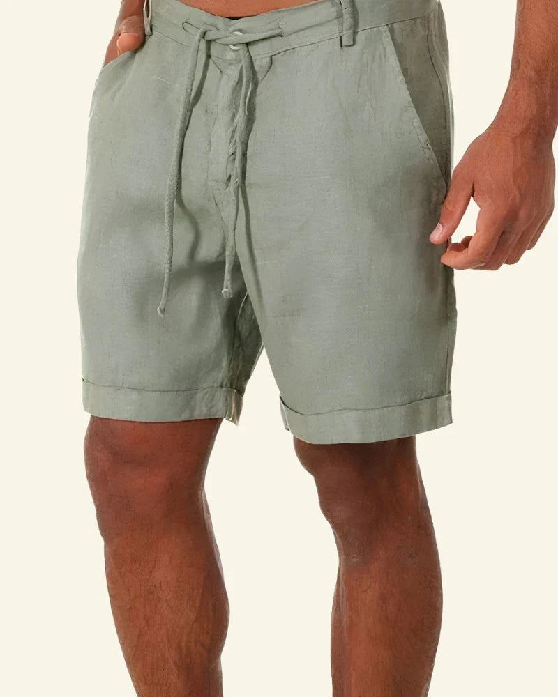 Linnen herenshorts - Ideaal voor zomeravonturen