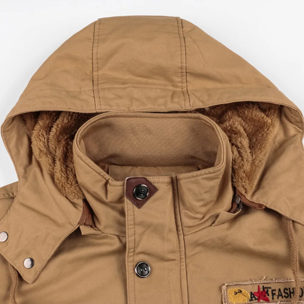 Männer - Parka - Militär - Trendy - Winter