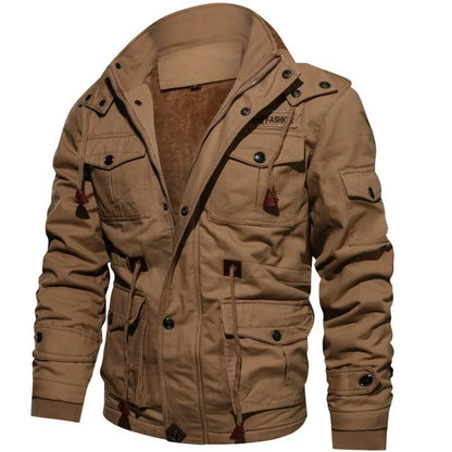 Männer - Parka - Militär - Trendy - Winter