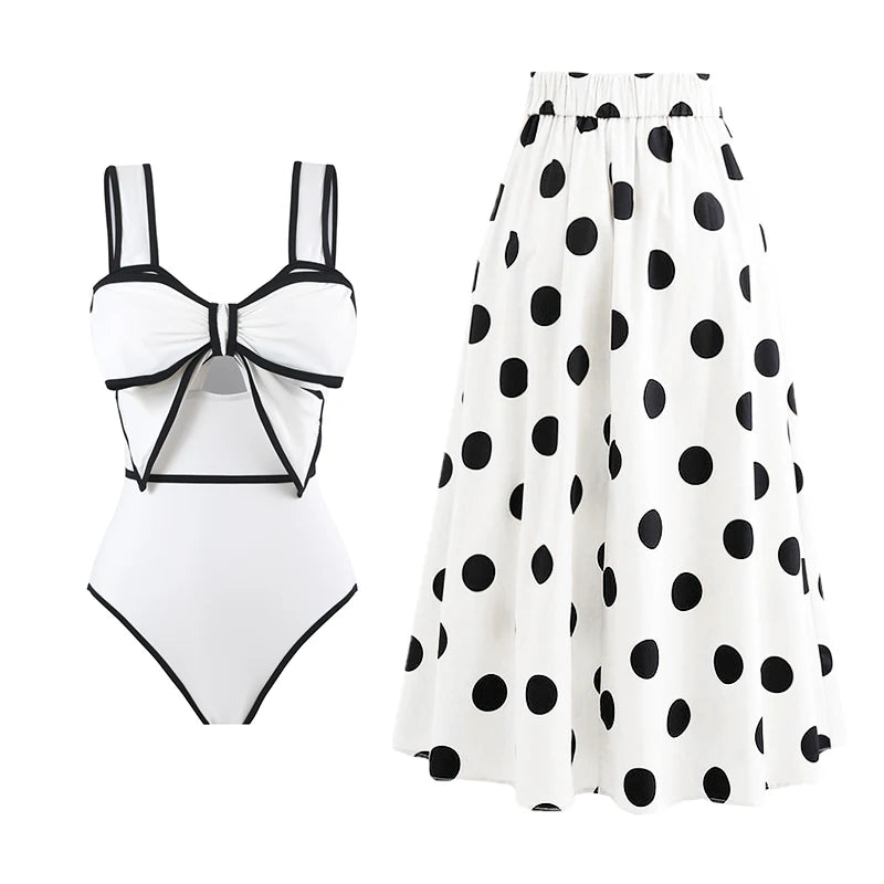 Damen - Bikini - Fliege - Einfarbig - Sommer