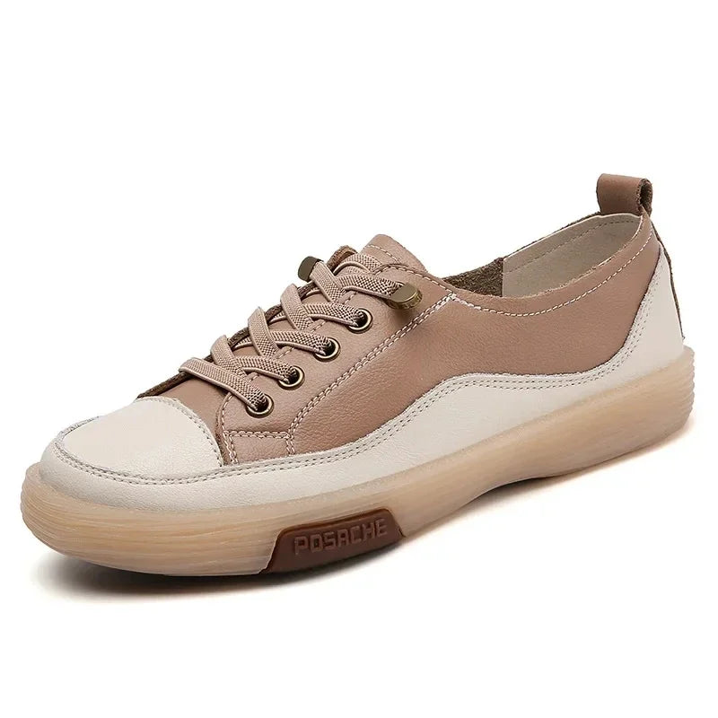 Damen - Schuhe - Echtleder/Gummi - Sneakers - Schnürschuhe - Sommer