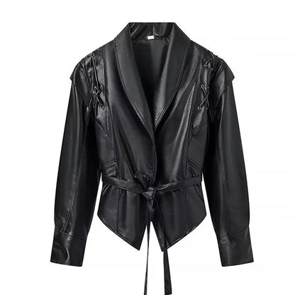 Frauen - Jacke - Leder - Vielseitig - Herbst