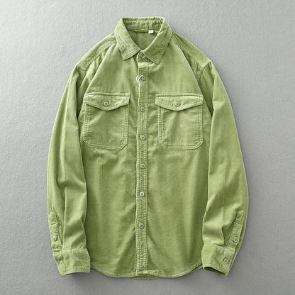 Männer - Hemd - Vintage Corduroy - Lose - Winter
