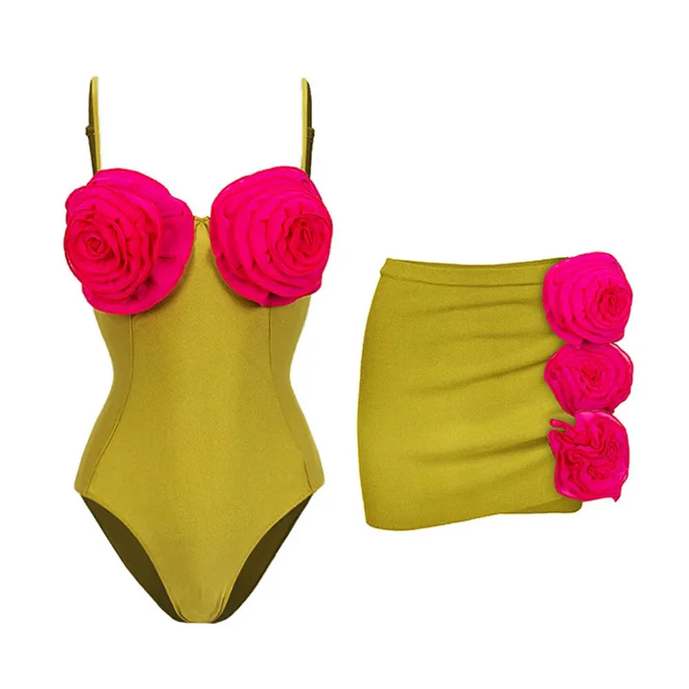 Damen- Bikini- ausgehöhlter Badeanzug- Spandex- Sommer