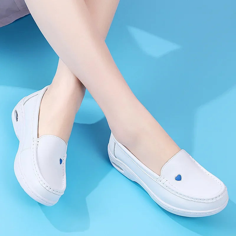 Damen- Schuhe- Slip on lässig flache Loafer- Sommer