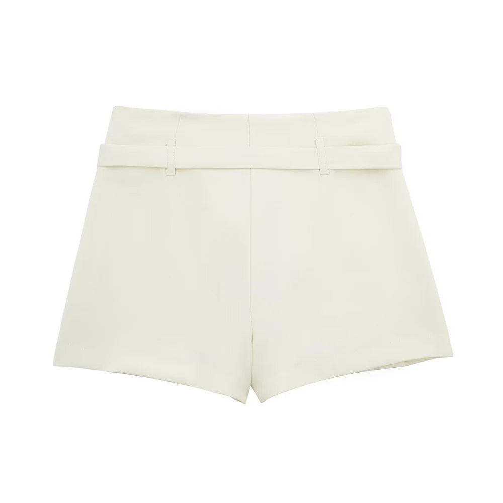 Damen - Shorts Rock - Vielseitig - Einfarbig - Sommer