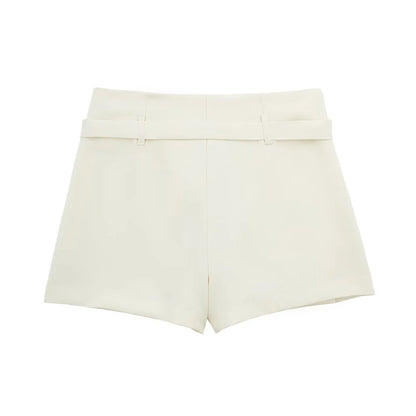 Damen - Shorts Rock - Vielseitig - Einfarbig - Sommer