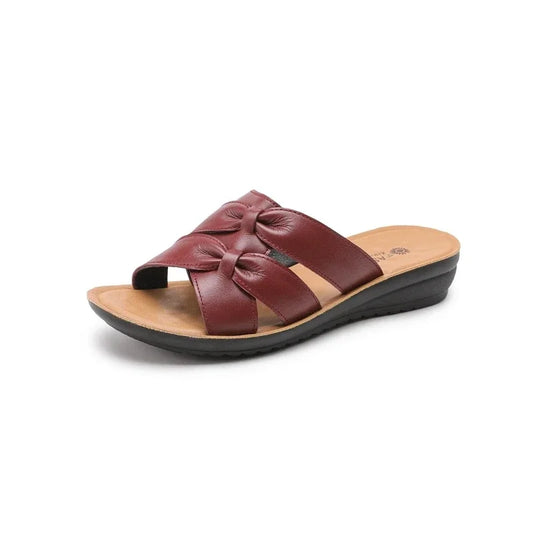 Damen- Sandalen- orthopädisch- zehenoffen- flach- Sommer