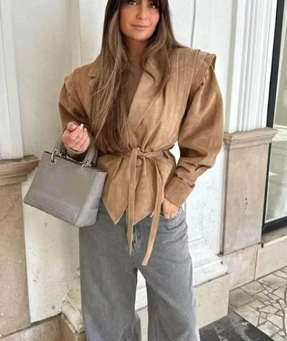 Frauen - Jacke - Leder - Vielseitig - Herbst